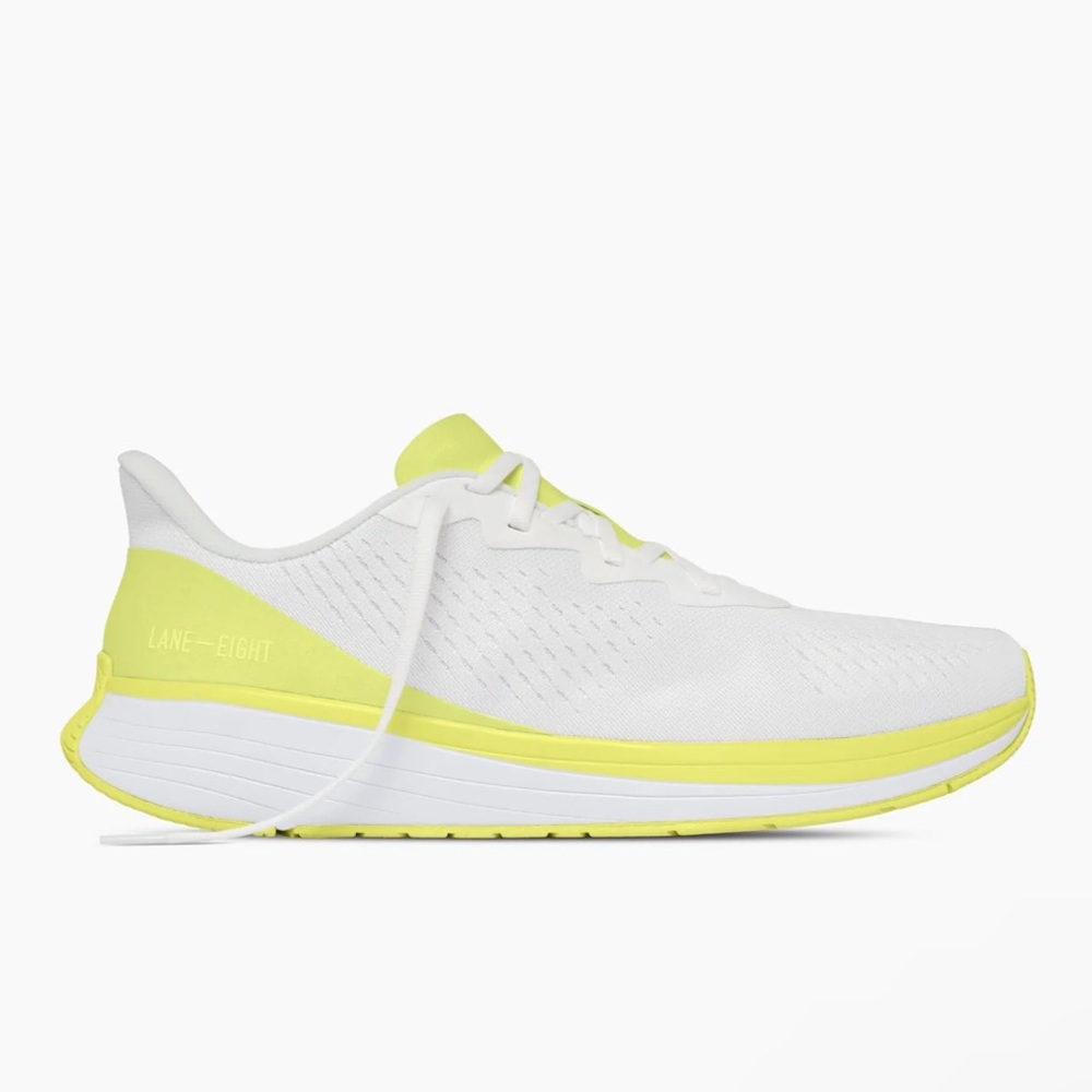 New MSRP $150 Lane Eight Men's Relay Trainer Shoes in Key Lime - Size 13